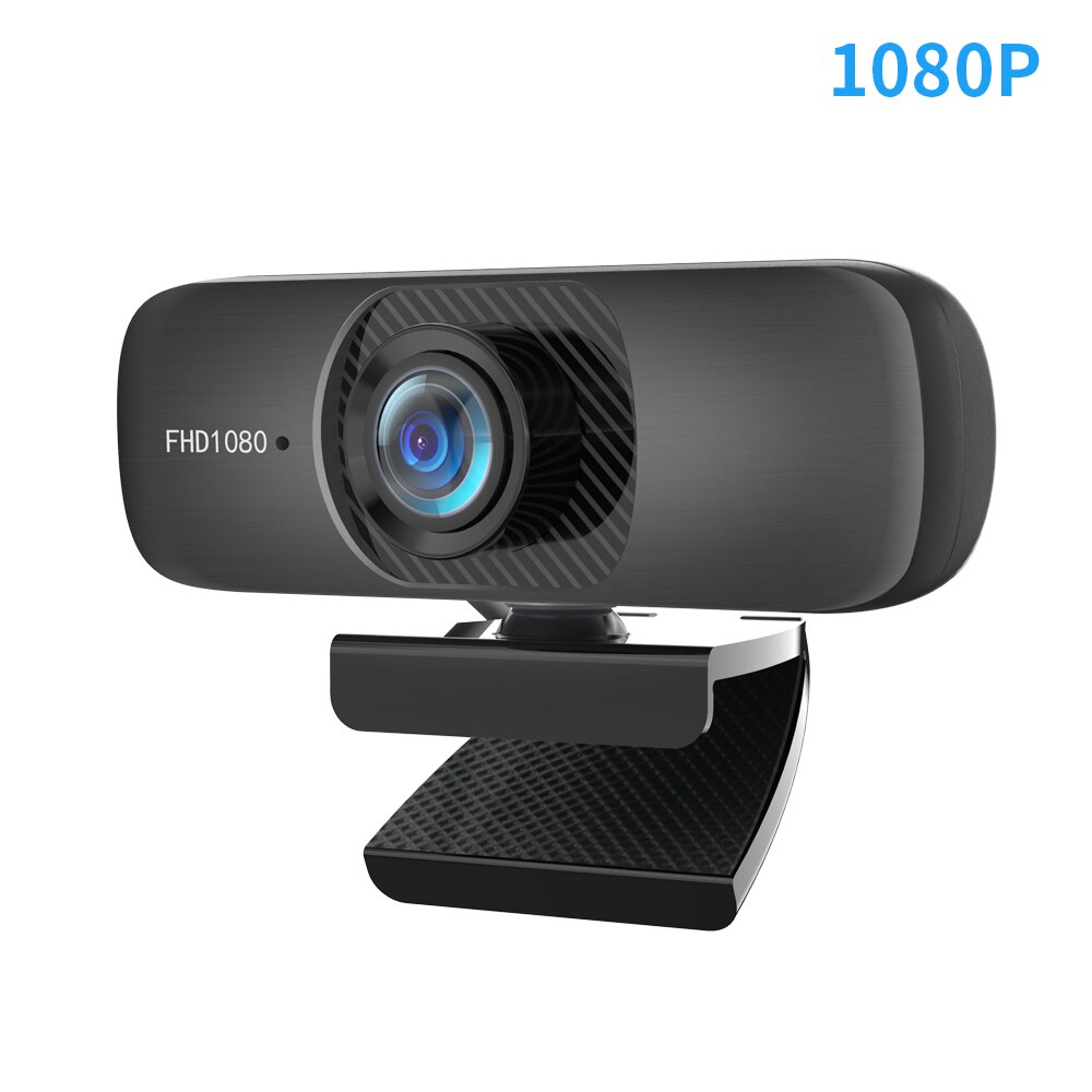 TISHRIC 1080P Webcam 1080Pro Web Camera with Microphone Web Cam PC Camera USB Computer Camera 110° Wide Angle Webcam for PC: 1080P Webcam