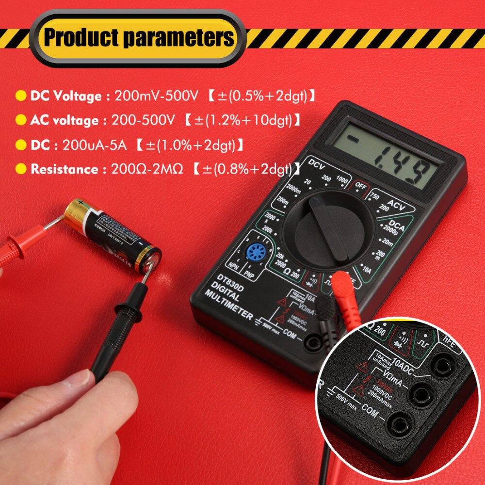 Tft-kleurendisplay Multifunctionele Transistor Tester Diode Thyristor Capaciteit Weerstand Inductie Mosfet Esr Lcr Meter