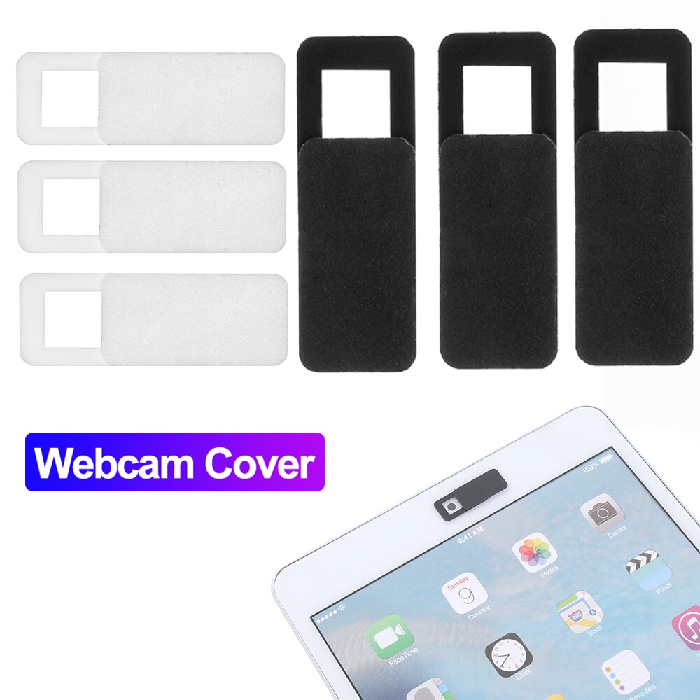 Ultra Thin Lens WebCam Cover Slide Camera Privacy Security Plastic Camera Cover Universal for Phone iPad Tablet Privacy Sticker