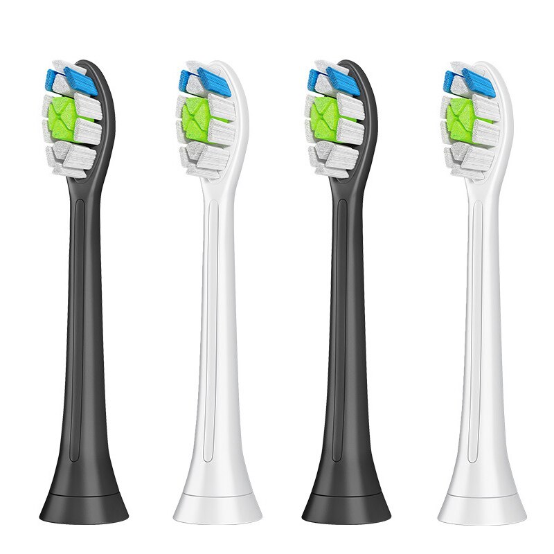 4pcslot Replacement Toothbrush Heads For Nbhbj DiamondClean HydroClean BlackElectric Tooth Brush HeadsHX6064