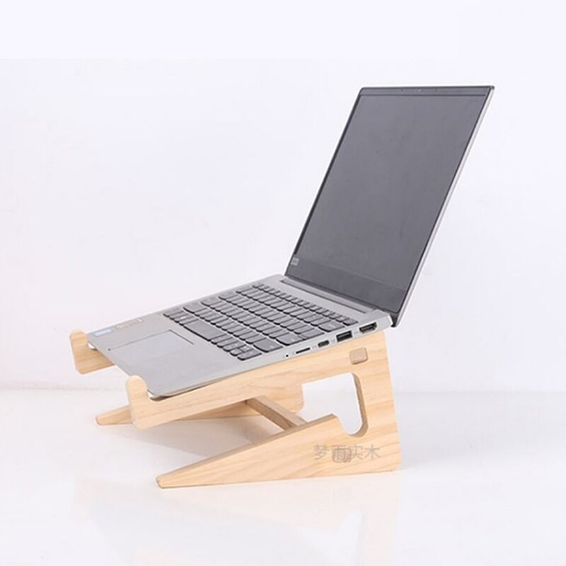 Support Téléphone En Bois Naturel - Double Rainure Universelle - Design Minimaliste 8x6x2cm