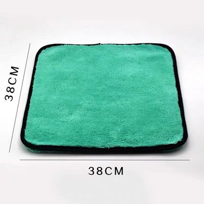 50X7 0cm/38X3 8cm/1400GSM Super suave Premium microfibra secado Cltoth Ultra Absorbancy Deluxe lavado de coches pulido y encerado toalla: 38X38CM