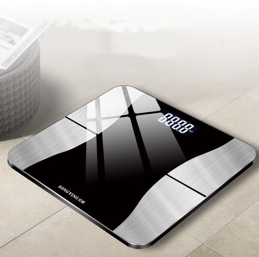 Analizador de composición corporal con aplicación para teléfono inteligente, báscula de grasa corporal compatible con Bluetooth, báscula de peso Digital precisa para Baño