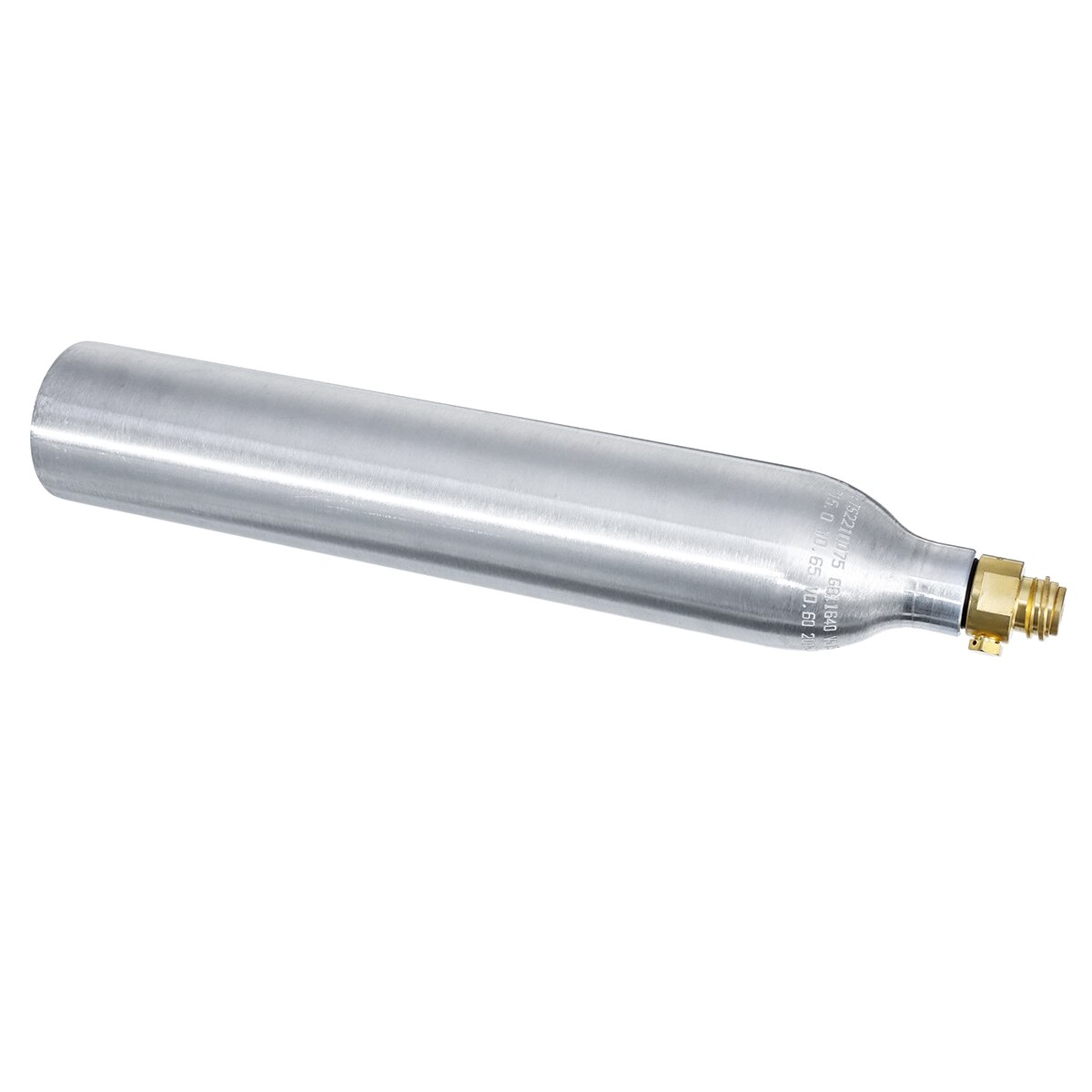 0.6l sodawatercilinders 150 bar /2250 psi hogedruk aluminium fles gerecyclede gascilinder tank met soda-vulklep