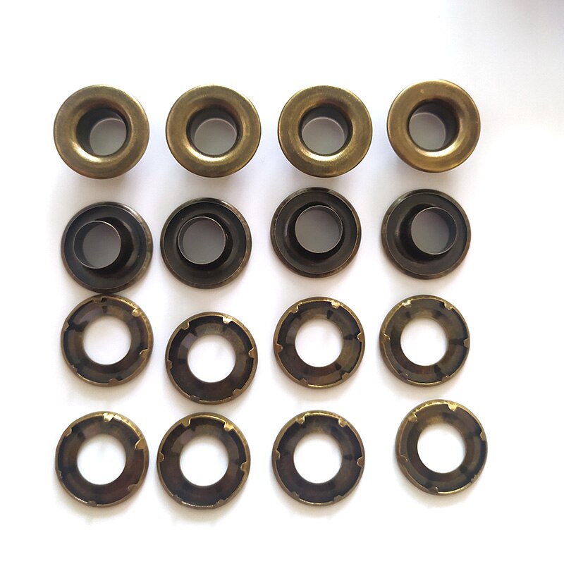 10sets Stainless Steel Car Truck Canvas Eyelet Button Rivets Rain Cloth Canopy Ring Rivets