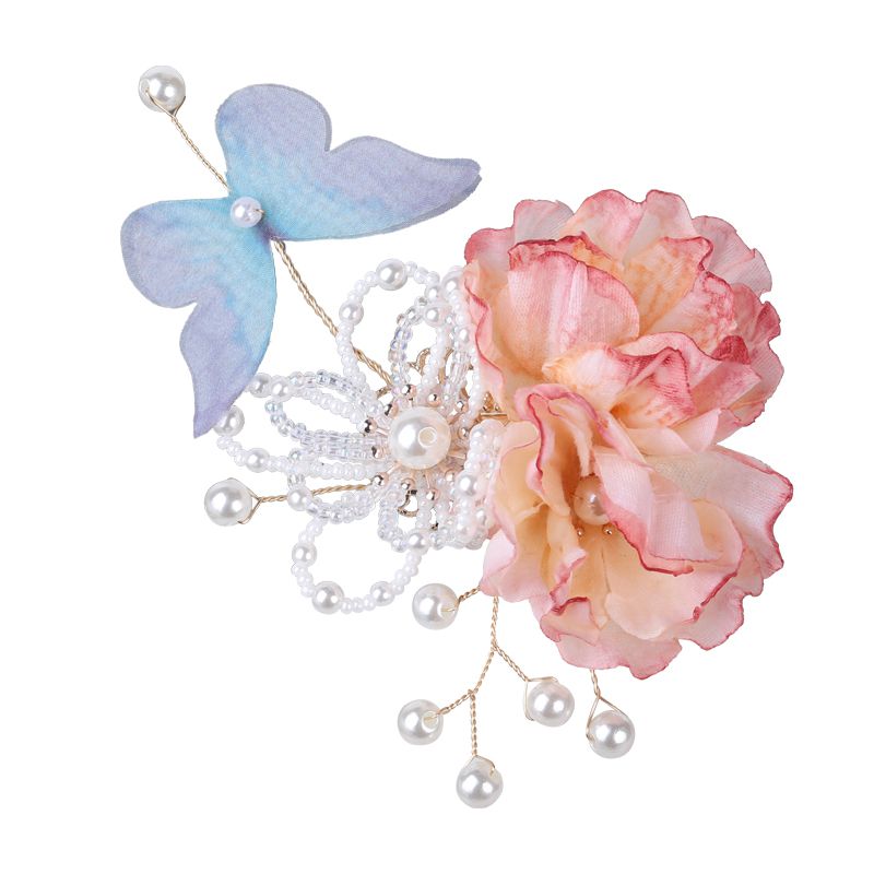 Vintage luxus schmetterlingshaarspange, chinesische hanfu haaraccessoires für damen