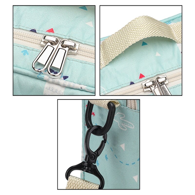 Große Kapazität Baby Kinderwagen Tasche Lagerung Organizer Mama Reise Hängen Wagen Kinderwagen Mumie Windel Taschen Kinderwagen Zubehör
