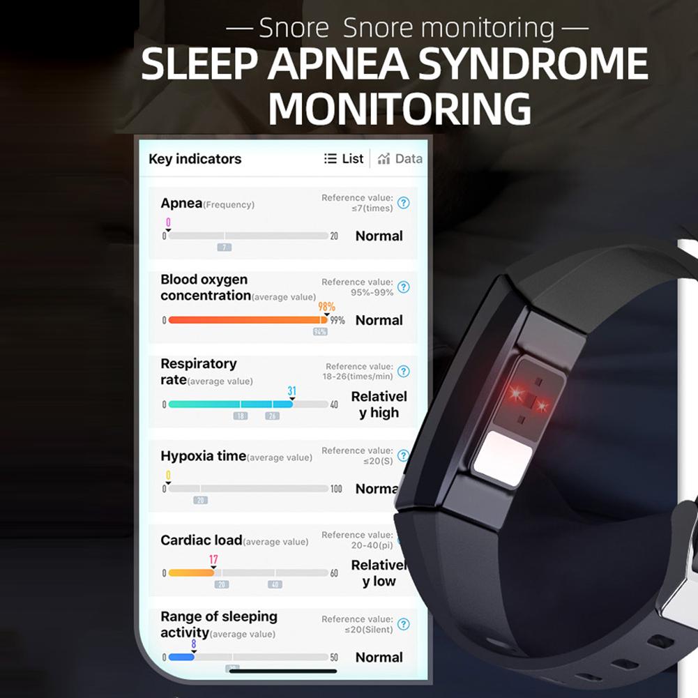 Smart Bracelet Y91 - Wodoodporna IP68 Smartwatch EKG PPG HRV Tętno - Ciśnienie Krwi - Przypomnienie WhatsApp