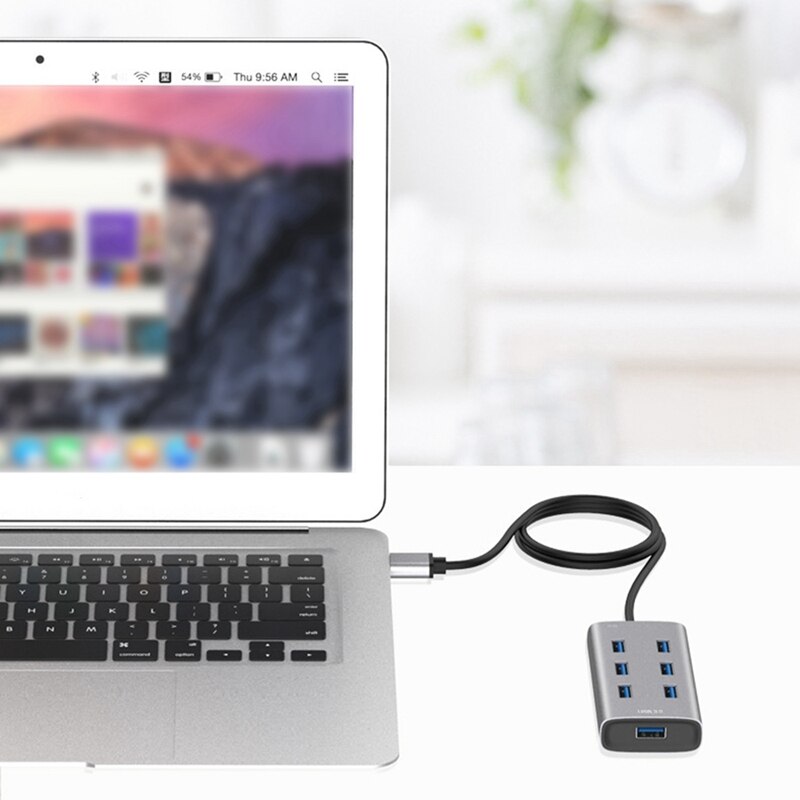 USB3.0 to Seven-Port USB3.0 HUB Hub High-Speed Expansion