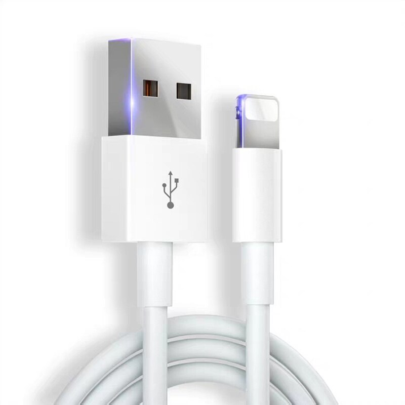 USB a Cavo di Illuminazione per il Cavo di iPhone XS MAX X XR 8 7 5 SE 5C 6 6S più per il Caricatore di iPhone Cavo di 1M: Default Title