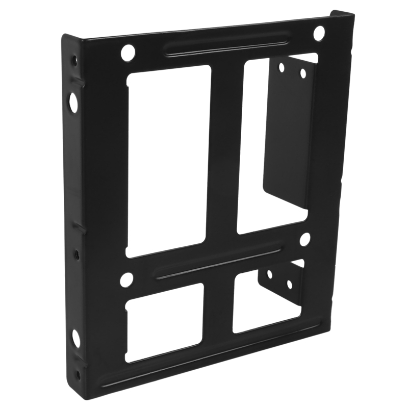 Support de disque dur interne SSD de 2.5 à 3.5 pouces, 2 jeux (câbles de données SATA et d&#39;alimentation inclus)