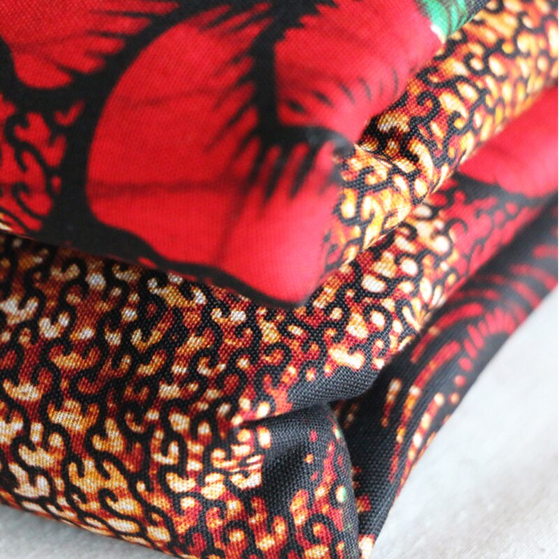 Ankara Afrikaanse Prints Batik Ghana Wax Telas Patchwork Algodon 100% Katoen Beste Tissu Voor Jurk 6 Yards