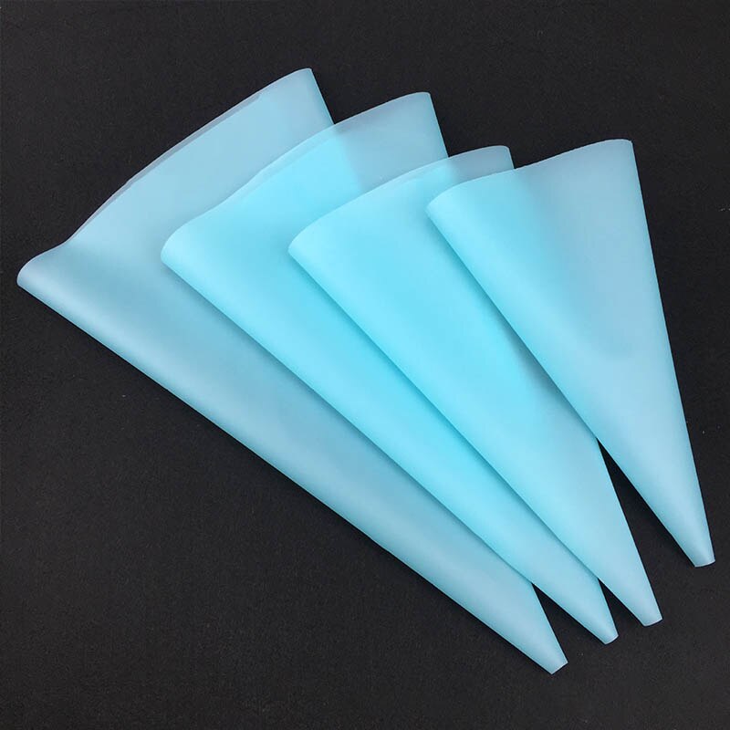 Diy Cupcake Benodigdheden Herbruikbare 1Pc Keuken Gadgets Food Grade Cake Decoratie Gereedschappen Pastry Tassen Spuitzak Bakken Accessoires: Blauw / 25x40cm