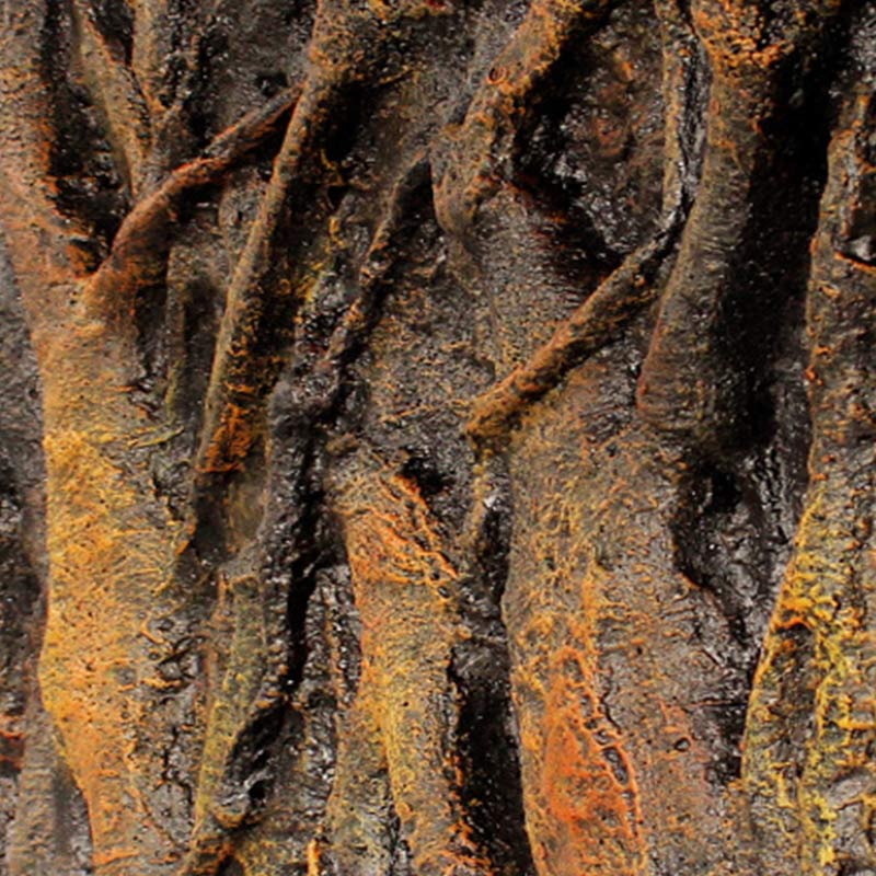 3D Schiuma Roccia di Pietra Acquario sfondo Bordo Decorazione Bordo della Gomma Piuma per Rettile Serbatoio di Pesce 60x45cm J2Y