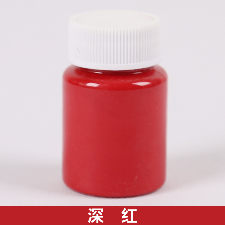 50ML Water Transfer Painting DIY Painting On Water Drawing Floating Paint Doodle Pigment Marbling Painting Water Drawing Tools: Crimson