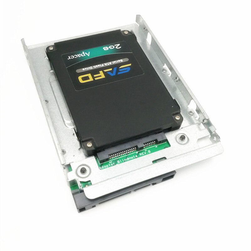 2packs 2.5" SSD to 3.5" SATA adapter Tray Converter SAS HDD Bracket Caddy HP 654540-001,