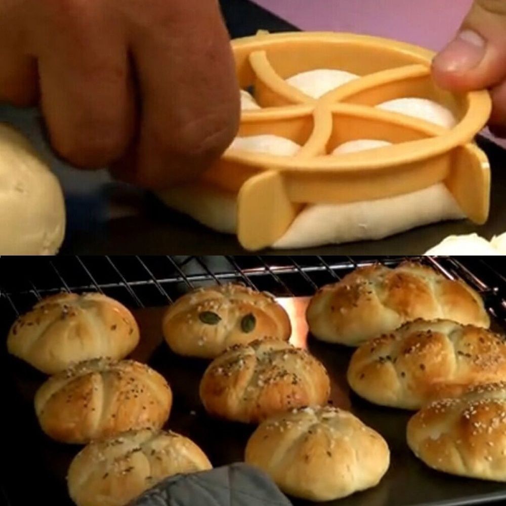 20 # Plastic Pastry Cutter Deeg Cookie Pers Zelfgemaakte Brood Rolls Mallen Gebak Bakken Tools Keuken Accessoires