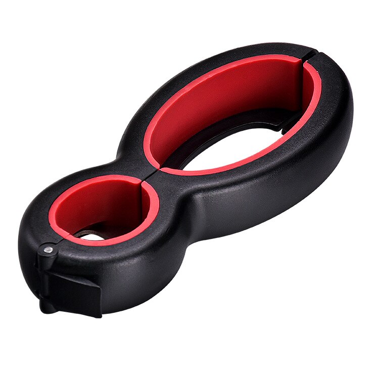1pc Plastic Stainless Steel Multifunctional Combination Six in One Bottle Opener Kitchen Tool Can Opener