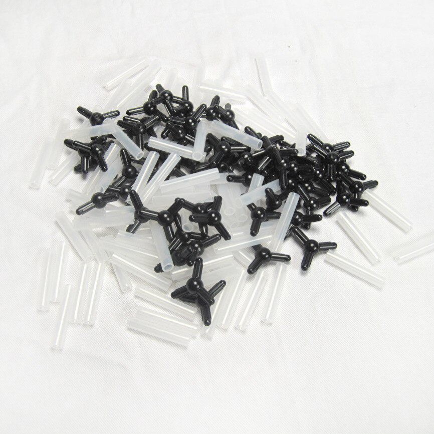 Teaching chemistry models C60 molecular structure of the crystal ball tubular carbon Soccer dilute Buck carbon structure model