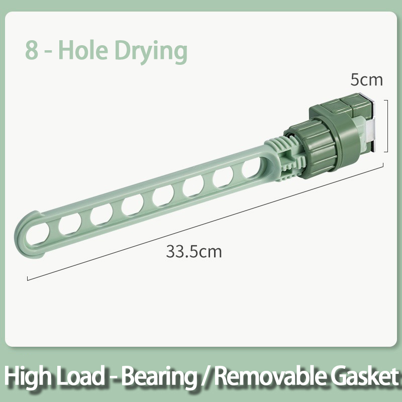 Bærbar hengende tørkestativ med vindu, uttrekkbar klessnor, utendørs, utendørs klesvasktau: Xxl / Klar