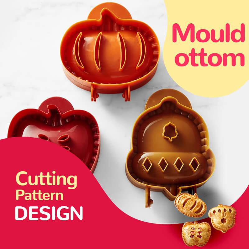 Fall Hand Pie Mallen Feestelijke Apple Pompoen Acorn Vormige Bakvorm Cut &amp; Roll Diy Keuken Accessoires