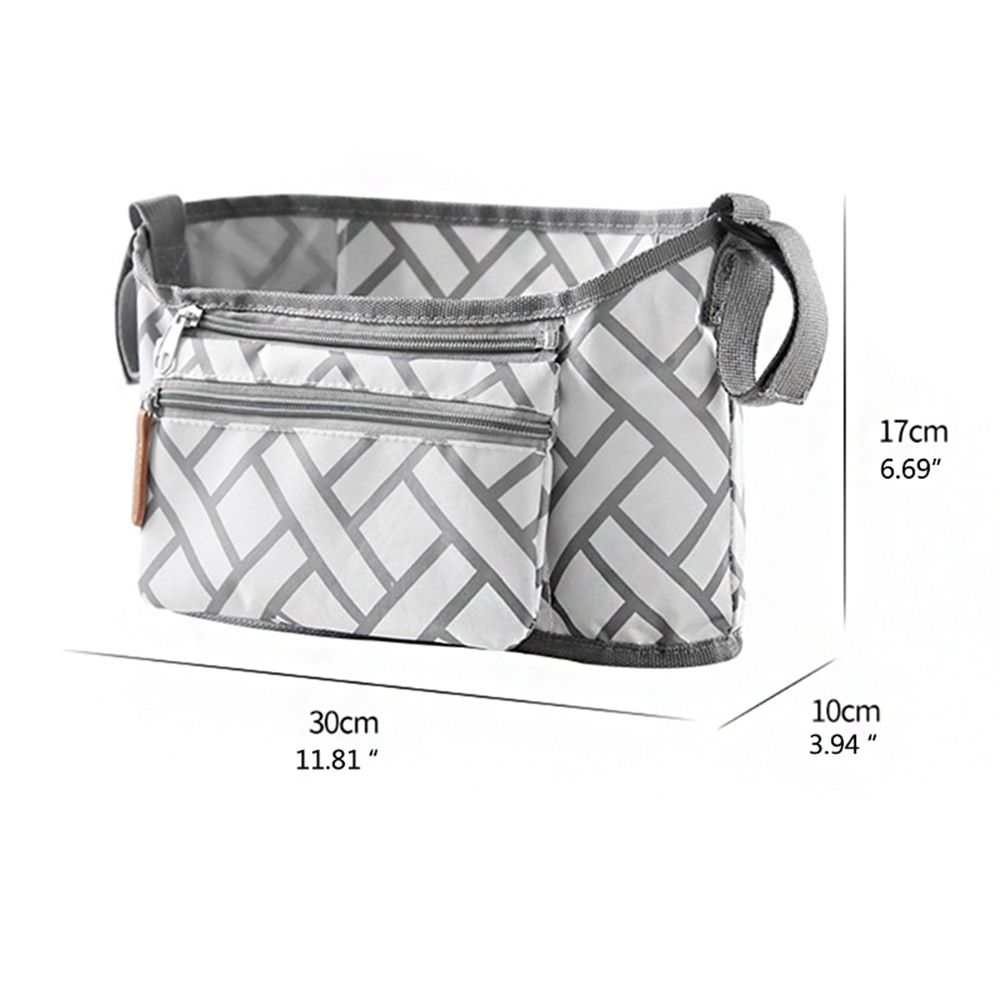 Voor pasgeborenen, luiertas, babytas, flessenhouder, kinderwagen, bekerhouder, kinderwagen organizer, kinderwagen opbergtas