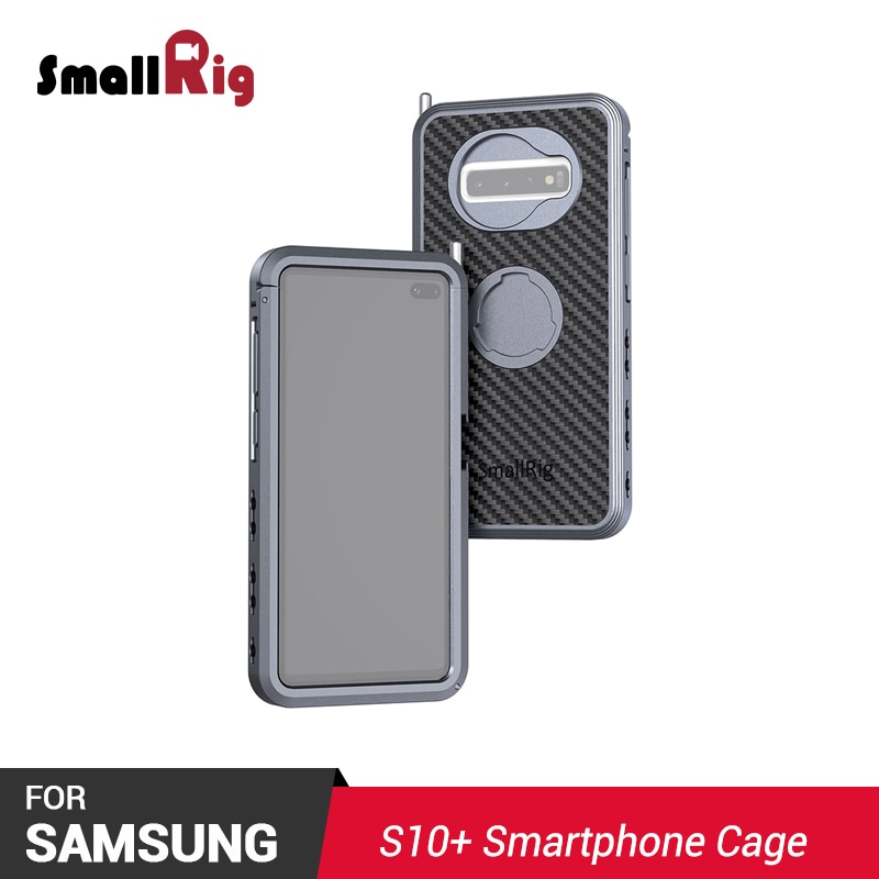 Smallrig Smartphone Rig Pro Mobiele Telefoon Kooi Voor Samsung S10 + Voor Vlogging Telefoon Rig 2441