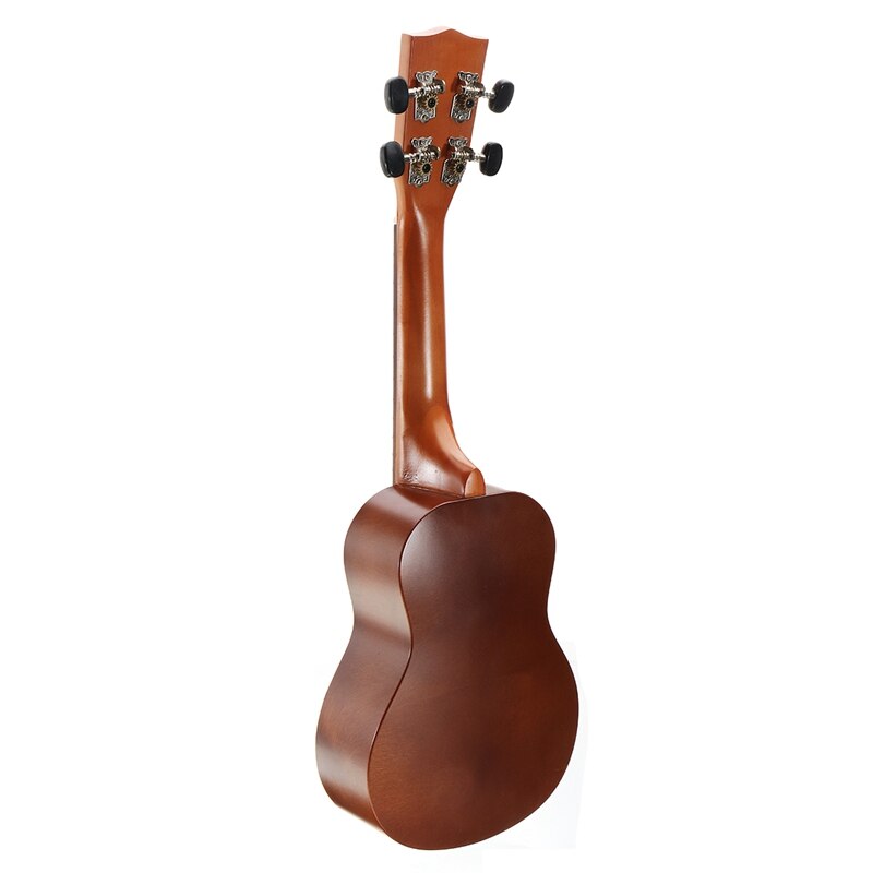 Ukelele pintado a mano Combo 21 ukelele Soprano negro 4 cuerdas Uke Bass instrumento Musical de cuerda perfecto para principiantes