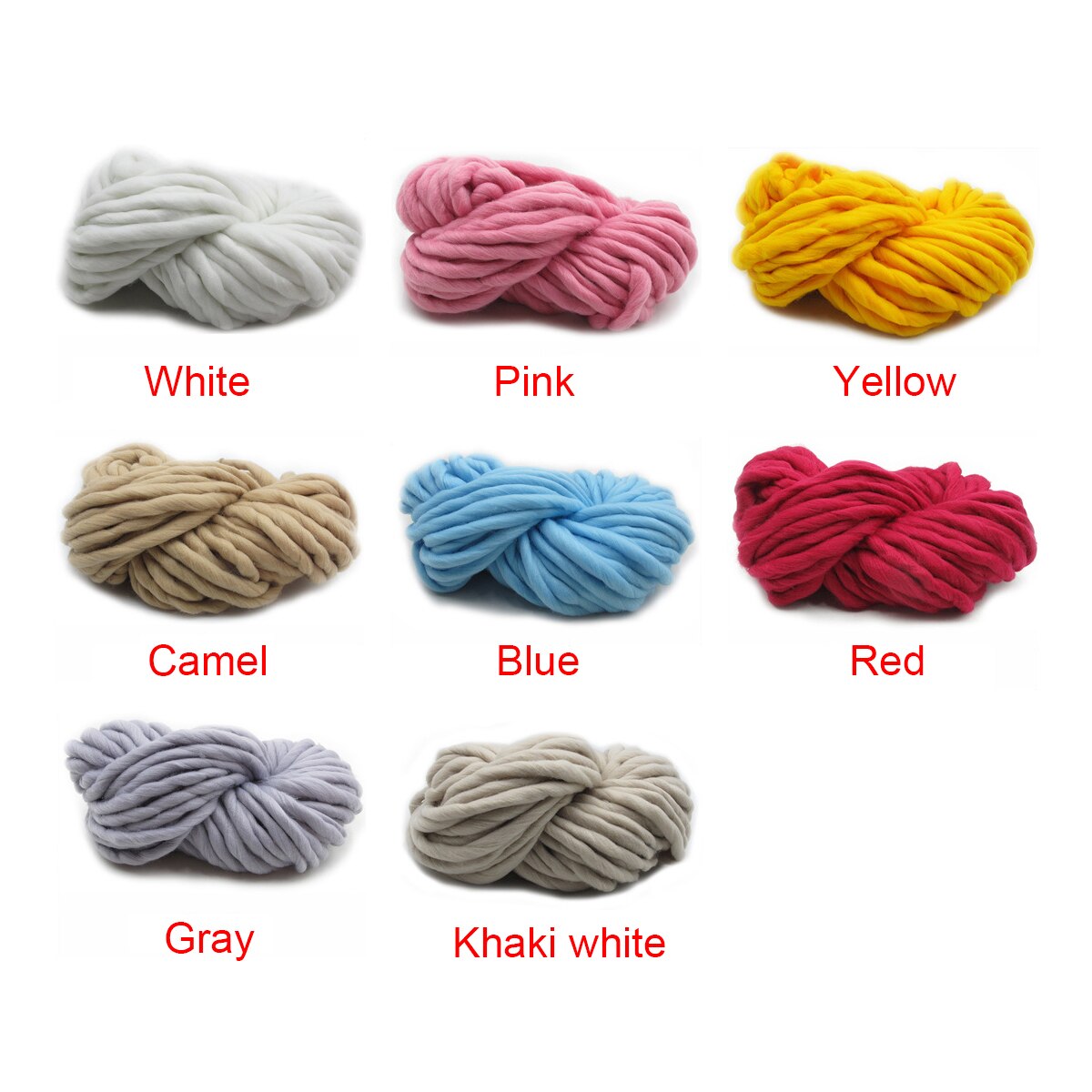 250g dikke merinowol breiwol alternatief dikke wol garen diy super bulky arm breien deken hand spin garen