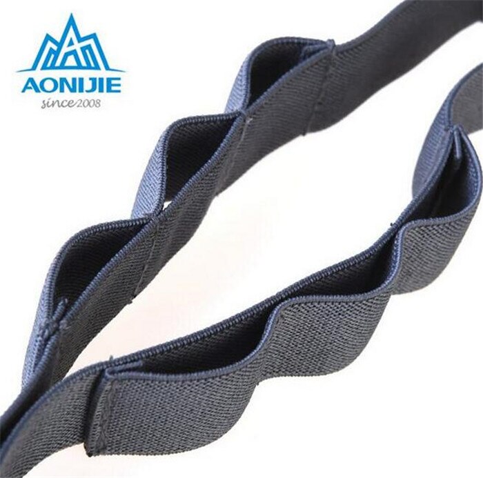 AONIJIE Running Outdoor sports Triathlon Marathon Race Number Belt With Gel Holder Outdoor Sports Running Belt