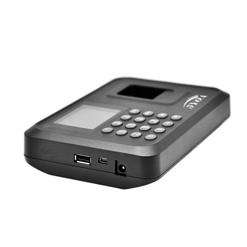 5YOA Biometric Attendance System USB Fingerprint Reader Time Clock Employee Control Machine Electronic Device
