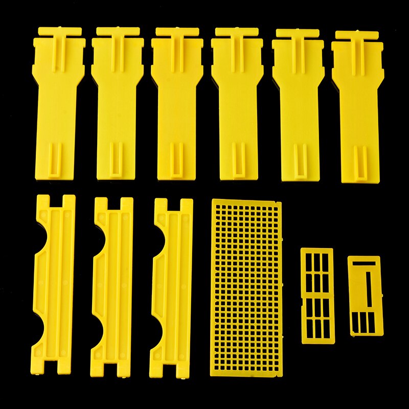 24cm Bee Hive Box Harvest Beehive Pollination Beekeeping Auto Honey Beehive Frame Box for Bee Mating Copulation Beekeeping Tool