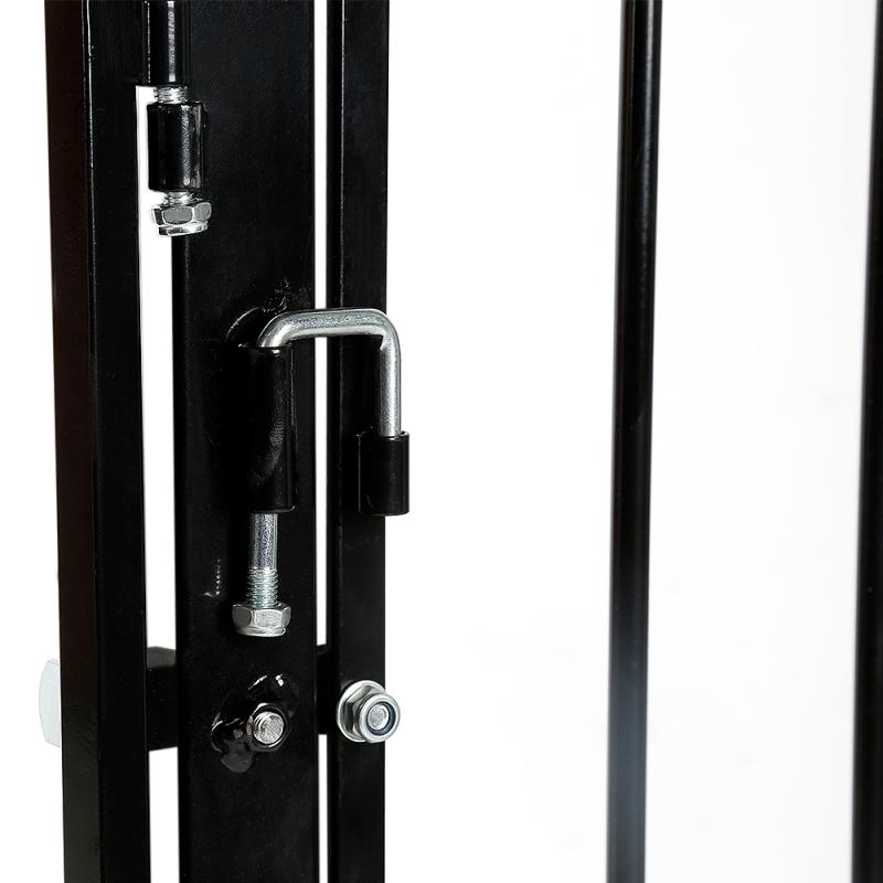 4 pieces of black safety fence, dog fence, dog gate, ingenious grid , pet gate, pet supplies, garden supplies