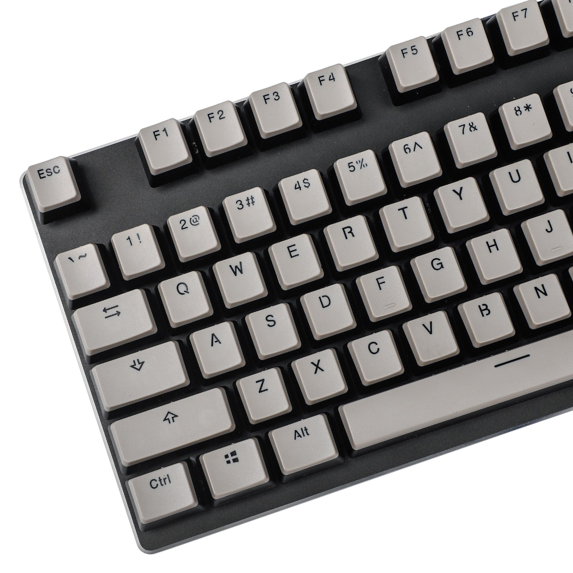 YMDK 104 108 PBT OEM Profile Coffee Yellow White Pudding Keyset For MX Mechanical Keyboard Non Shine Through