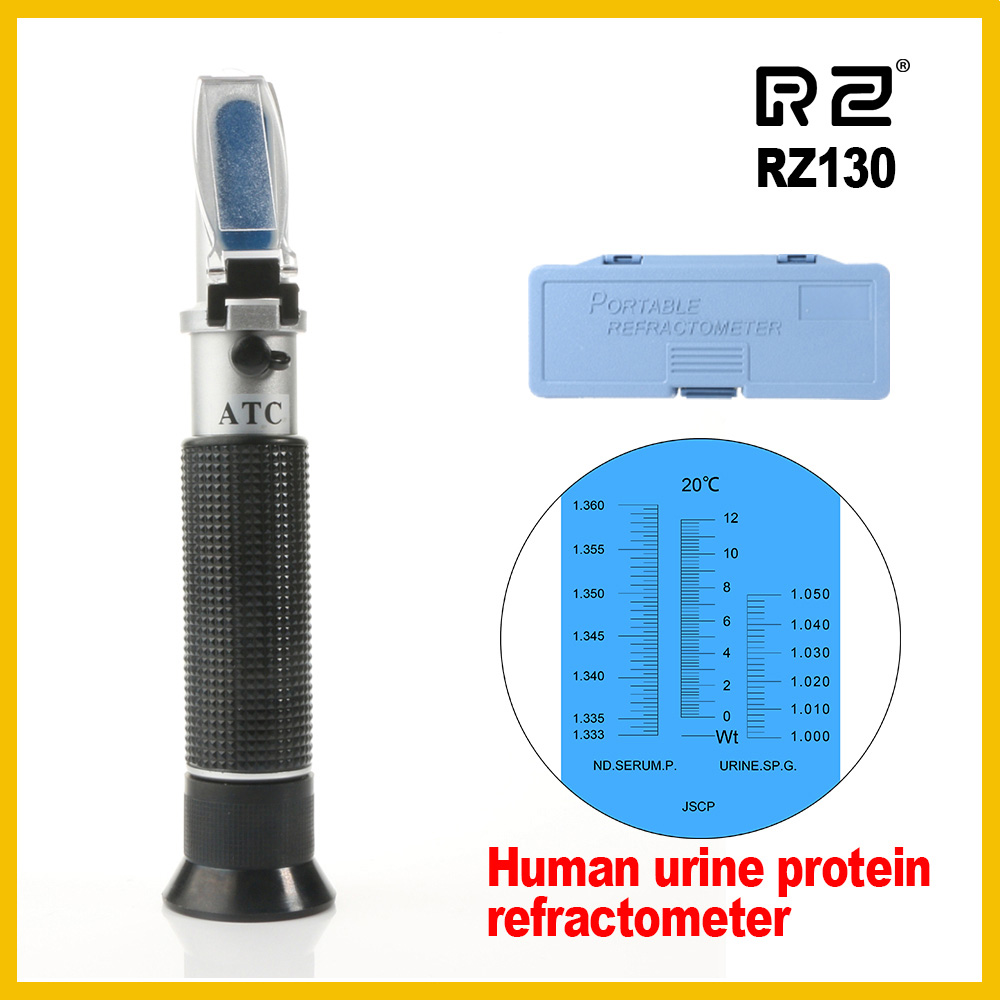 Human Urine protein Tester Tool refractometer Handheld Refractometer RZ130: RZ130