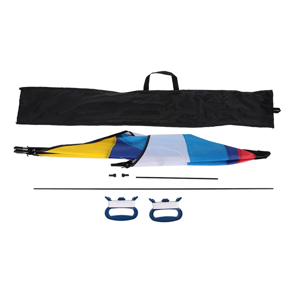 1.3m Colorful Kite Double Line Stunt Kite Double Line Kite Glassfiber Frame Kite Novice Beginners Best Flyer East Assembled