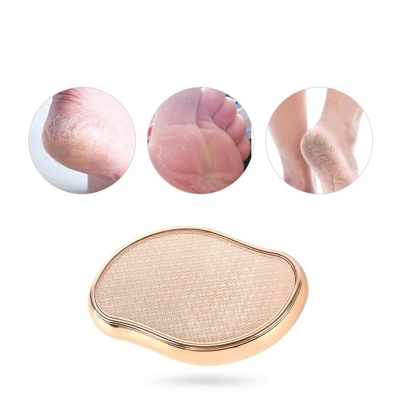Nano verre pédicure pied fichier râpe callosités dissolvant de peau morte soins des pieds pédicure outils