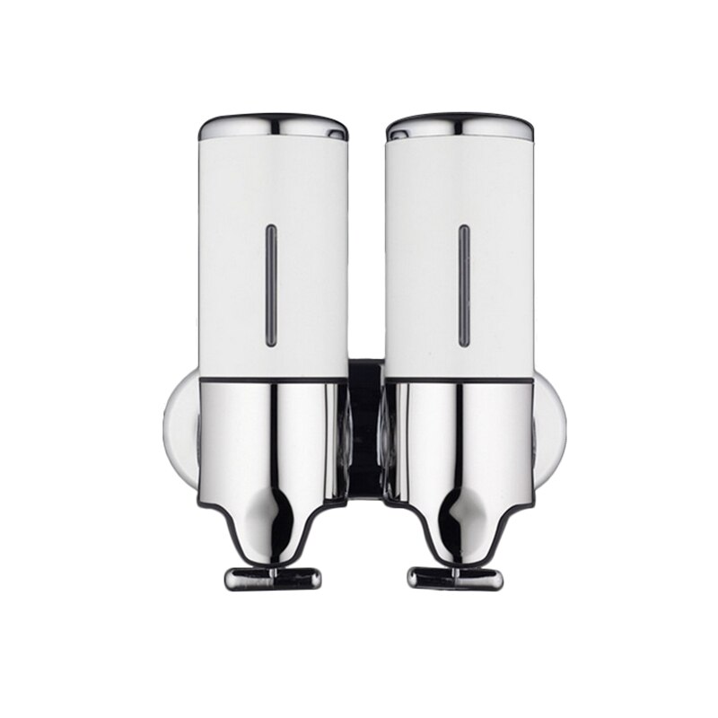 500ml Double tank Liquid Soap Dispenser Bottle Home Hotel Wall Mount Lavatory Bath Soap Dispenser