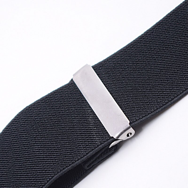 50 Mm Brede Elastische Verstelbare Mannen Broek Bretels Bretels X Vorm Met Sterke Metalen Clips Ceinture Homme Cinturones Hombre