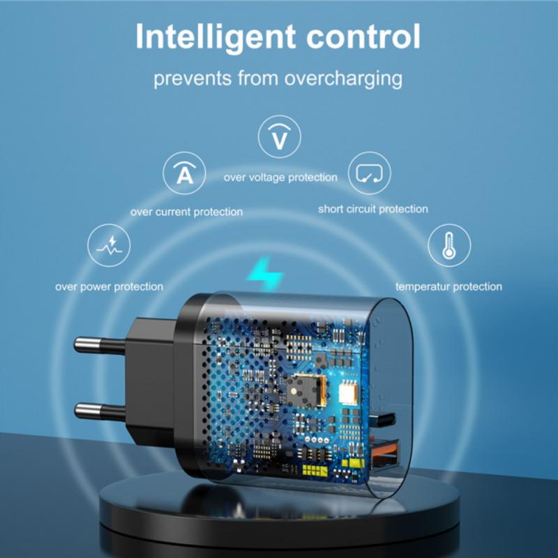 PD20W Schnelle Ladung EU UNS UK Stecker praktisch Ladegerät schnell aufladen QC 3,0 Adapter Zauberstab USB Ladegerät Für IPhone 12 Samsung Xiaomi