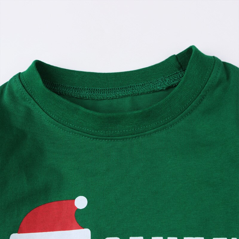 LZH estampado de otoño ropa de Santa Claus para Niñas Ropa de ocio Halloween trajes para niños Bonito traje para Niño 1-6 años conjunto de chico