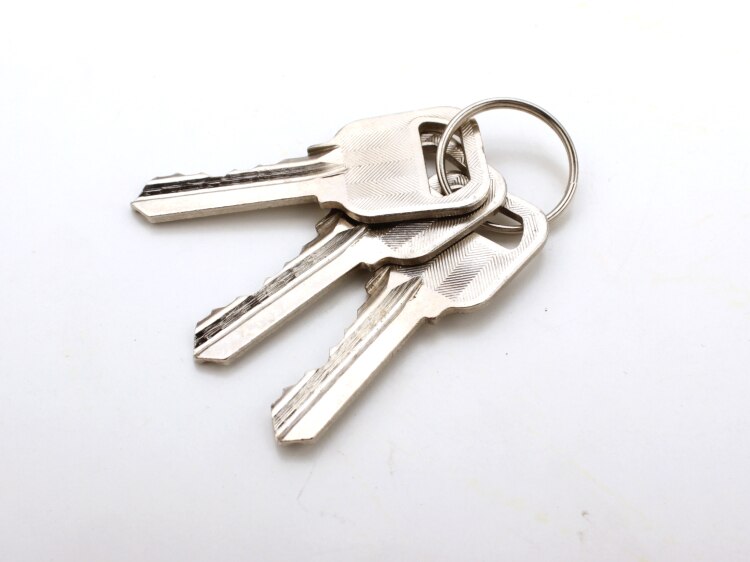 in stock stainless steel round door knobs Lock entry handle with key interior door handle