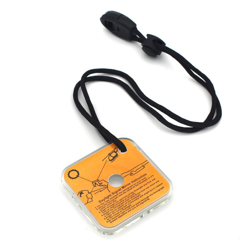 Multifunctionele Signaal Spiegel Outdoor Survival Survivor Reflecterende Veld Gereedschappen En Apparatuur Accessoires Adventure