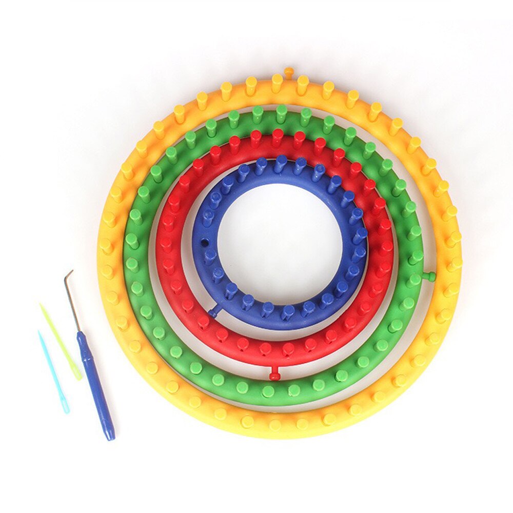 Knitting Machine Sewing Material Accessories Loom Needlework Kit Tools Circular To knit Weaving Handmade Scarf Sock Suture DIY