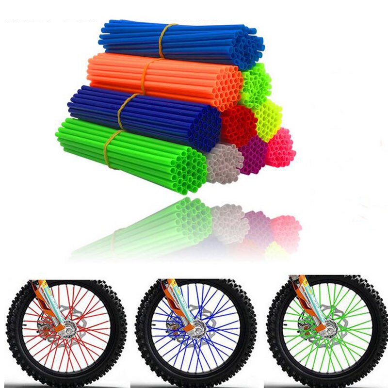 36 stk 17cm et sæt motorcykelhjul egerbeskytter omslutter fælge skinddæksler rør til motocross cykel cykel cool tilbehør
