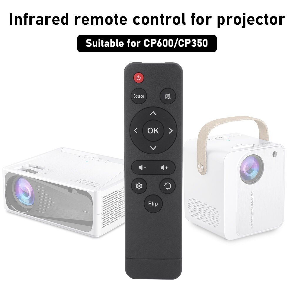 Mando a distancia multifunción ABS negro, Control remoto infrarrojo CP350, proyector de repuesto, inalámbrico CP600