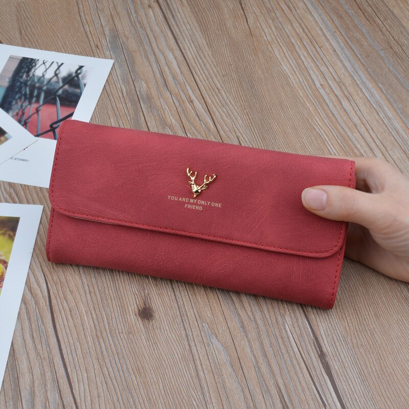 Nueva cartera de mujer de invierno tipo de funda de bolso largo suave de alta capacidad bolso de mano cartera bolsa de correo: red