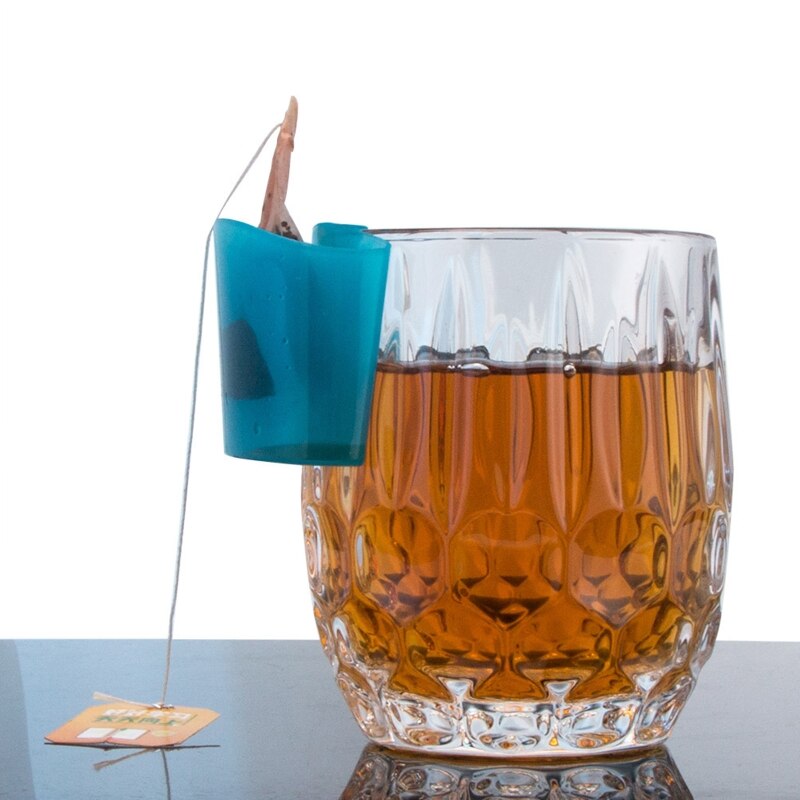 4x Simple Hanging Tea Bag Holder Portable Snack Cup Markers Biscuit Stand