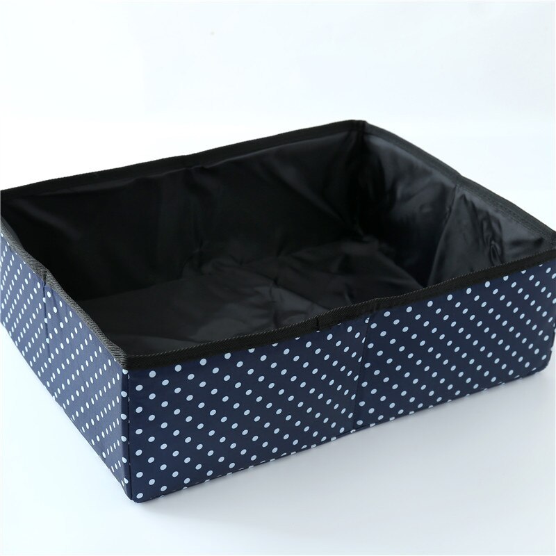 Eenvoudige Vouwen Kat Wc Huisdier Kattenbak Waterdichte Outdoor Opvouwbare Draagbare Reizen Wc Training Reinigingsmiddel Voor Katten