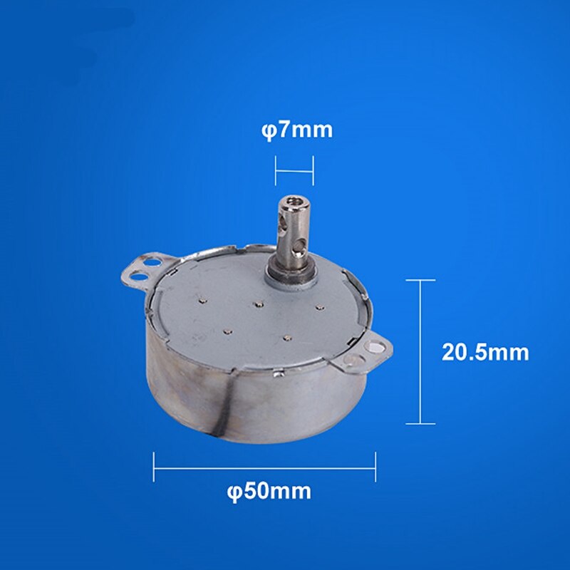 1pc ac ccw / cw synkronmotor med låg hastighet 220-240v 4w 0.8 rpm 1.8 rpm 2.5 rpm 5 rpm 10 rpm 15 rpm 30 rpm magnet micro gear motor